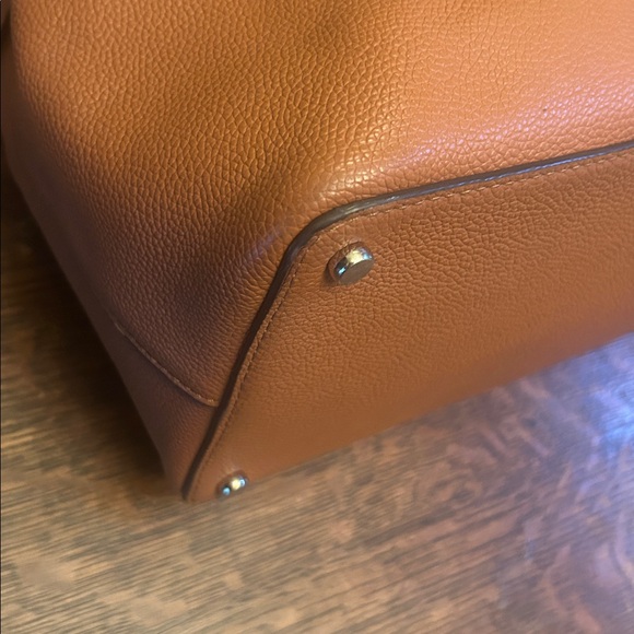 Kate Spade ♠️ Larchmont Avenue Evangelie Large Leather Tote Bag - Picture 8 of 16